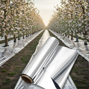 Plastic Mulch <strong>Film</strong> Gardening Farming <strong>Film</strong> Outdoor Garden Silver Agricultural Mulch <strong>Film</strong> - Product Image 2