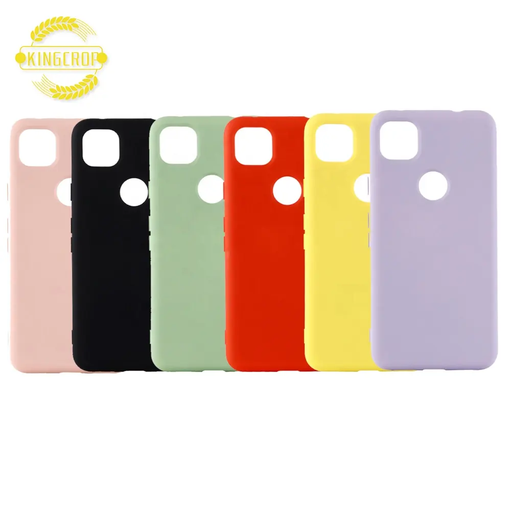 Soft liquid silicone case for google Pixel 6 6 pro 2 3 3A XL 3XL 4A 4XL 5A 5G 4G protective case back cover case with retail bag