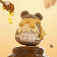Authentique Heyone MIMI Little World Sweet Consquests Squishy Toy Blind Boxes Adorables Ornements de Bureau Boîtes Surprise Boîte Mystère