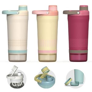 Vaso Deportivo de Acero Inoxidable de 24 Onzas, Doble Pared, Aislamiento al Vacío, Tapa Hermética, Asa, Aislamiento Térmico de 24-36 Horas, para Gimnasio - Product Image 2