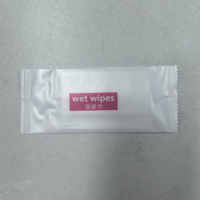 Lingettes humides antibactériennes jetables bébé facile à transporter articles de nettoyage personnels imprimés de logo personnalisé fabriqués en Chine