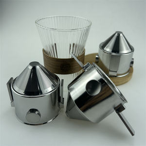 ที่ชงกาแฟแบบพกพาที่กรองแบบช่องกรองคู่และที่กรองกรวยกาแฟ304ทำจากสเตนเลสสตีล - Product Image 3