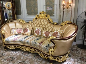 Divano in Pelle di Tendenza per Arredamento Soggiorno - Product Image 3