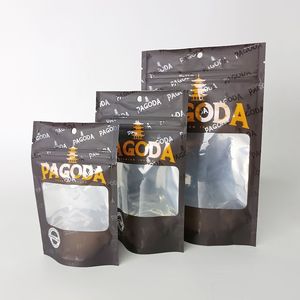 Bolsa de Mylar con Cierre Zip y Base Redonda para Dulces, Diseño Personalizado con su Propio Logotipo para Chocolates, Bocadillos y Galletas - Product Image 2