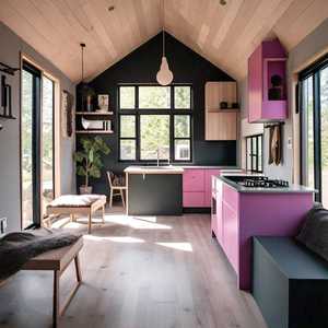 <span class=keywords><strong>Casa</strong></span> Prefabbricata Economica di 40m² con Scale Esterne per Accesso al Tetto - Product Image 6