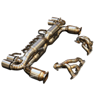 Sistema de escape catback de válvula electrónica de rendimiento de acero inoxidable a <span class=keywords><strong>precio</strong></span> de fábrica para escape <span class=keywords><strong>Porsche</strong></span> 911 <span class=keywords><strong>991</strong></span> <span class=keywords><strong>991</strong></span>,2 <span class=keywords><strong>Turbo</strong></span> <span class=keywords><strong>S</strong></span> - Product Image 3