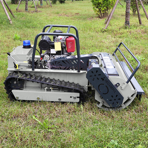 Livraison gratuite, faible consommation de carburant, tondeuse à gazon industrielle télécommandée 4 temps, construction durable, mini tondeuse robot - Product Image 3