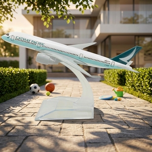 โมเดลเครื่องบินอัลลอยด์ขนาด 16 ซม. สเกล 1:400 คาเธ่ย์แปซิฟิค A350 ยินดีรับสายสอบถามข้อมูล - Product Image 3