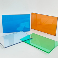 Plaque de polycarbonate solide 100 % vierge, pliable à froid, résistante aux intempéries, pour vitrage de bâtiments commerciaux