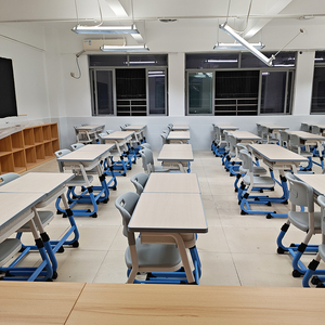 Bán Buôn Đồ Nội Thất Trường Học Cao Lớp Học Duy Nhất Trường Học Đặt Học Sinh Bàn Bàn Và Ghế Đặt Cho Học Sinh Tiểu Học - Product Image 2