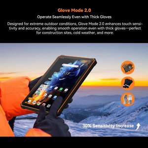 Tablette robuste Blackview Active 5 4G 8 Go + 128 Go 8,68 pouces Android 15 Version mondiale avec <span class=keywords><strong>Google</strong></span> <span class=keywords><strong>Play</strong></span> Tablette PC étanche IP69K - Product Image 6