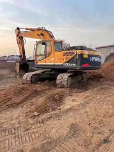 Pelle hydraulique sur chenilles Hyundai 220LC-9S d'occasion Modèle 2022 Moteur diesel de 22 tonnes avec moteur de pompe à boîte de vitesses et composants principaux - Product Image 2