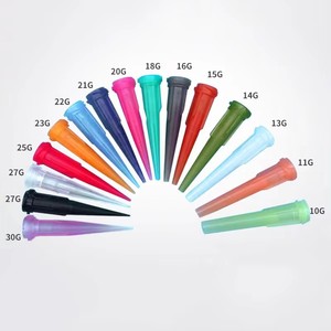 Nordson EFD TT aghi affusolati 14G 15G 16G 18G 20G 21G 22G 23G 25G lucchetto Grey Luer puntali in plastica - Product Image 2