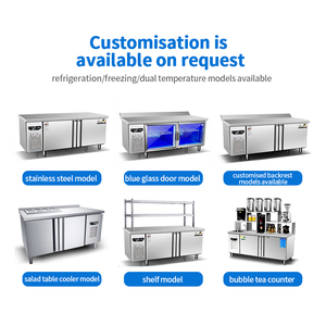 <span class=keywords><strong>Réfrigérateur</strong></span> Offre Spéciale de dessus d'établi de conservation de réfrigération d'acier inoxydable <span class=keywords><strong>sous</strong></span> le comptoir avec <span class=keywords><strong>sous</strong></span> le <span class=keywords><strong>réfrigérateur</strong></span> de comptoir - Product Image 2