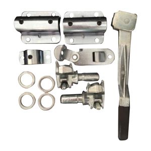 Contenitore in acciaio blocco porta assemblaggio servizi di forgiatura per la spedizione porta porta blocco parte - Product Image 2