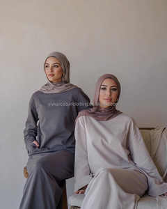 人気無地レーヨンモーダルヒジャブショール快適なスカーフショールビスコースモーダルヒジャブムスリムヒジャーブ - Product Image 2