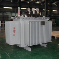 Transformateur triphasé monté sur socle 1,5 MVA 13,8 kV vers 400 V 100 % cuivre