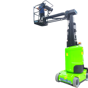 Tiang pengangkat vertikal teleskopik swadorong kelas atas dengan Jib - Product Image 1