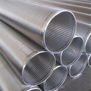 304 thép không gỉ sâu cũng lọc ống Johnson nước cũng Màn hình ống vuông lỗ lọc chất lỏng trực tiếp từ nhà sản xuất - Product Image 5