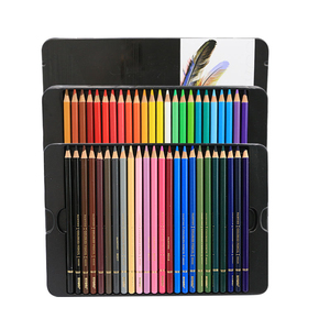 Crayons de couleur multicolores en bois de tilleul Bview Art, très demandés pour artistes - Product Image 2