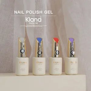 Klana 15ml esmalte para unhas 60 cores conjunto sem impermanente esmalte em gel absorvente para unhas com logotipo personalizado em gel UV LED