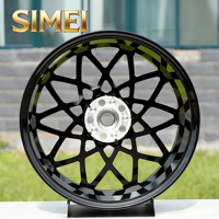 Jantes en alliage forgé sur mesure SIMEI pour Li L7/L8/L9 et SUV tout-terrain 21 pouces 5x112/5x120 PCD finition argent