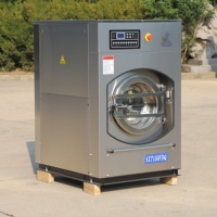 Lave-linge commercial de 15 kg avec commande programmable pour hôtel, hôpital et entreprise de blanchisserie