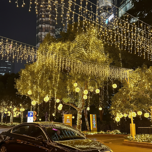 Guirlandes lumineuses extérieures pour la façade des hôtels et l'éclairage paysager urbain - Product Image 1