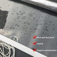 Abat-jour à rouleau en tissu PVC moderne, coupe-vent, imperméable, automatique et électrique, avec moteur vertical