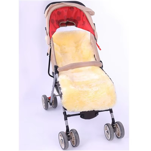 Coperta per Passeggino in Pelliccia di Pecora di Alta Qualità 90x70x40cm <span class=keywords><strong>Sacco</strong></span> Nanna per Neonati Tinto in Capo - Product Image 4