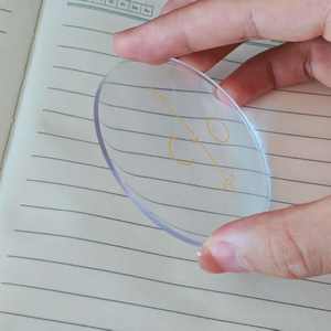 Gran cantidad <span class=keywords><strong>Precio</strong></span> bajo Clear Bifocal 1,56 Progressive HC 70mm <span class=keywords><strong>Lentes</strong></span> de anteojos de fábrica de China - Product Image 4