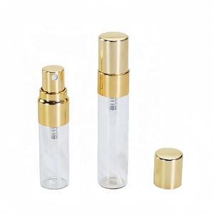 Mini Frasco <span class=keywords><strong>de</strong></span> Perfume Portátil <span class=keywords><strong>de</strong></span> Lujo, 2/3/5/10 ml, con Pulverizador y Estampado en Caliente Dorado/Plateado, para Fragancias, <span class=keywords><strong>Colonia</strong></span> y Rímel - Product Image 5