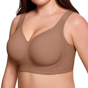 <span class=keywords><strong>Reggiseno</strong></span> da donna senza cuciture, morbido, con supporto, stampa leopardata, senza ferretto, a copertura totale, sottile, taglie forti, traspirante, <span class=keywords><strong>push</strong></span>-<span class=keywords><strong>up</strong></span> - Product Image 3