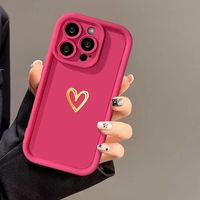 Coques de téléphone antichoc style Ins pour iPhone 17 Air, 16, 15 Plus, Pro Max, 14, 13, 12, 11 – Design personnalisé avec logo