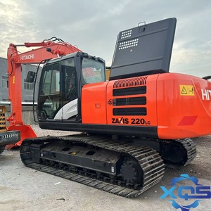 Excavatrice Hitachi Zaxis 220 ZX220 d'occasion, modèle 2022, 22 tonnes, moteur et boîte de vitesses d'origine, équipement de construction pour travaux de terrassement - Product Image 2