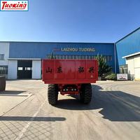 Camión de Transporte Subterráneo de 20 Toneladas de Capacidad, Vehículo Volquete Articulado con Motor de 235kW y 10cbm, Equipo de Minería Tuoxing TU-20