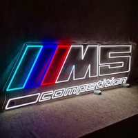 Enseigne néon personnalisée Piste de course, Enseigne lumineuse LED néon flexible, Enseigne publicitaire murale pour Garage, Bar, Cave à homme, Décoration intérieure