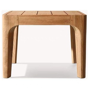 Modern Weather-resistant teak <b>Outdoor</b> <b>Side</b> <b>Table</b> Set for Hotel Garden Poolside Villa hotel Patio Use dining <b>table</b> - Product Image 1