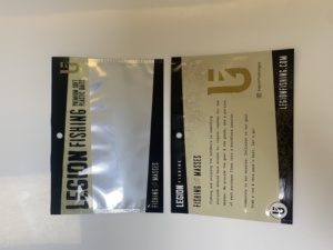 Plastic Custom Printed Fishing Lure Packaging Mini <strong>Zip</strong> <strong>Lock</strong> <strong>Bag</strong> with Window - Product Image 4