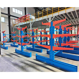 Factory Price Cantilever Racking, High Quality Steel <strong>Warehouse</strong> <strong>Shelf</strong> with Corrosion Resistance - Product Image 5