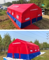 Tente de secours gonflable imperméable de 12 mètres carrés, très résistante, pour les interventions en cas de catastrophe