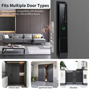 <span class=keywords><strong>Cerradura</strong></span> Inteligente para <span class=keywords><strong>Puerta</strong></span> Bluelock Totalmente Automática con Reconocimiento Facial 3D, TTLock, WiFi, App, Huella Dactilar Biométrica, Entrada sin Llave, <span class=keywords><strong>Cerradura</strong></span> de Seguridad - Product Image 3