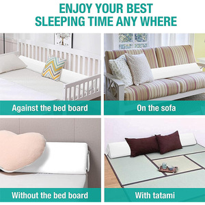 Coussin ergonomique Du Babo Wedge Pillow pour le soutien lombaire, pour lit, canapé, lecture, couleur unie, lavable en machine - Product Image 3