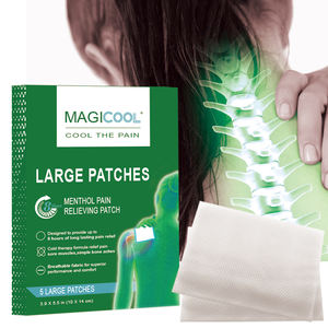 Wholesale <strong>MAGIcool</strong> Large Coverage Neck Shoulder Pain Patches Methyl Salicylate Joint Pain Sports Injuries Relief - Product Image 1