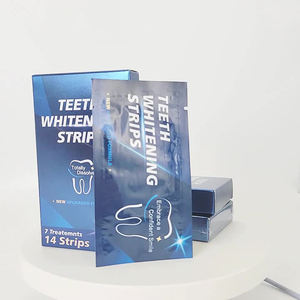 Professionale all'ingrosso della fabbrica di denti secchi strisce di sbiancamento denti naturali strisce bianche completamente solubili - Product Image 5