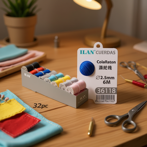 Corda a Coda di Topo in Poliestere Ilan 2,5 mm x 6 m, Set da 32 Pezzi ColaRaton - Product Image 2