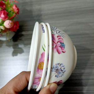 Tazones pequeños de melamina, tazones blancos, tazones para arroz, tazones pequeños blancos para restaurantes y restaurantes de comida rápida, con un precio de 1 o 2 yuanes. - Product Image 1