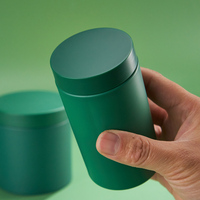 Fournisseur : Pot de stockage PET cylindrique de 500 ml, calibre 89, en plastique, avec bouchon à vis, pour emballage en vrac de capsules