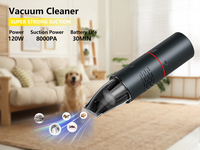 Station d'entretien automobile tout-en-un, laveuse sans fil, aspirateur, pompe à pneus, batterie externe 10000mAh, charge rapide Type C, kit auto portable OEM