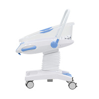 Nouveau Style Berceau de Bébé d'Hôpital en Plastique ABS Lit de Sommeil Médical de Luxe pour Nourrisson avec Pèse-bébé
